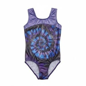 Kids Tie-Dye Swimsuit - Purple and Blue